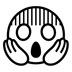 Face Screaming In Fear Emoji Copy Paste ― 😱 - noto