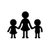 Family: Woman, Girl, Boy Emoji Copy Paste ― 👩‍👧‍👦 - noto