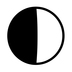 First Quarter Moon Emoji Copy Paste ― 🌓 - noto