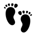 Footprints Emoji Copy Paste ― 👣 - noto