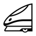 High-speed Train Emoji Copy Paste ― 🚄 - noto