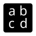 Input Latin Lowercase Emoji Copy Paste ― 🔡 - noto