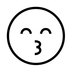Kissing Face With Smiling Eyes Emoji Copy Paste ― 😙 - noto