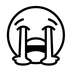Loudly Crying Face Emoji Copy Paste ― 😭 - noto