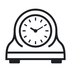 Mantelpiece Clock Emoji Copy Paste ― 🕰️ - noto