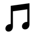 Musical Note Emoji Copy Paste ― 🎵 - noto
