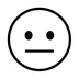 Neutral Face Emoji Copy Paste ― 😐 - noto