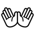 Open Hands Emoji Copy Paste ― 👐 - noto