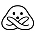 Person Gesturing NO Emoji Copy Paste ― 🙅 - noto