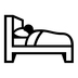 Person In Bed Emoji Copy Paste ― 🛌 - noto