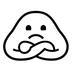 Person Pouting Emoji Copy Paste ― 🙎 - noto