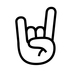 Sign Of The Horns Emoji Copy Paste ― 🤘 - noto