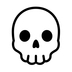 Skull Emoji Copy Paste ― 💀 - noto