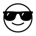 Smiling Face With Sunglasses Emoji Copy Paste ― 😎 - noto