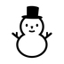 Snowman Without Snow Emoji Copy Paste ― ⛄ - noto