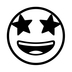 Star-struck Emoji Copy Paste ― 🤩 - noto