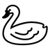 Swan Emoji Copy Paste ― 🦢 - noto