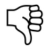 Thumbs Down Emoji Copy Paste ― 👎 - noto