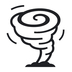 Tornado Emoji Copy Paste ― 🌪️ - noto
