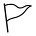 Triangular Flag Emoji Copy Paste ― 🚩 - noto