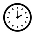 Two O’clock Emoji Copy Paste ― 🕑 - noto