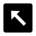 Up-left Arrow Emoji Copy Paste ― ↖️ - noto