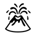 Volcano Emoji Copy Paste ― 🌋 - noto