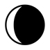 Waning Crescent Moon Emoji Copy Paste ― 🌘 - noto