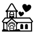 Wedding Emoji Copy Paste ― 💒 - noto
