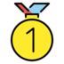 1st Place Medal Emoji Copy Paste ― 🥇 - openmoji