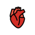 Anatomical Heart Emoji Copy Paste ― 🫀 - openmoji