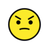 Angry Face Emoji Copy Paste ― 😠 - openmoji