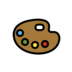 Artist Palette Emoji Copy Paste ― 🎨 - openmoji