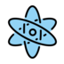 Atom Symbol Emoji Copy Paste ― ⚛️ - openmoji