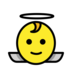Baby Angel Emoji Copy Paste ― 👼 - openmoji