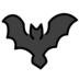 Bat Emoji Copy Paste ― 🦇 - openmoji