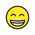 Beaming Face With Smiling Eyes Emoji Copy Paste ― 😁 - openmoji