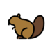 Beaver Emoji Copy Paste ― 🦫 - openmoji