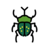 Beetle Emoji Copy Paste ― 🪲 - openmoji