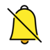 Bell With Slash Emoji Copy Paste ― 🔕 - openmoji