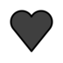 Black Heart Emoji Copy Paste ― 🖤 - openmoji