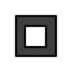 Black Square Button Emoji Copy Paste ― 🔲 - openmoji