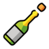 Bottle With Popping Cork Emoji Copy Paste ― 🍾 - openmoji