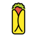 Burrito Emoji Copy Paste ― 🌯 - openmoji