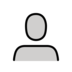 Bust In Silhouette Emoji Copy Paste ― 👤 - openmoji