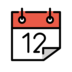 Calendar Emoji Copy Paste ― 📅 - openmoji