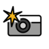 Camera With Flash Emoji Copy Paste ― 📸 - openmoji
