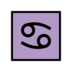Cancer Emoji Copy Paste ― ♋ - openmoji