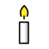 Candle Emoji Copy Paste ― 🕯️ - openmoji