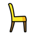 Chair Emoji Copy Paste ― 🪑 - openmoji